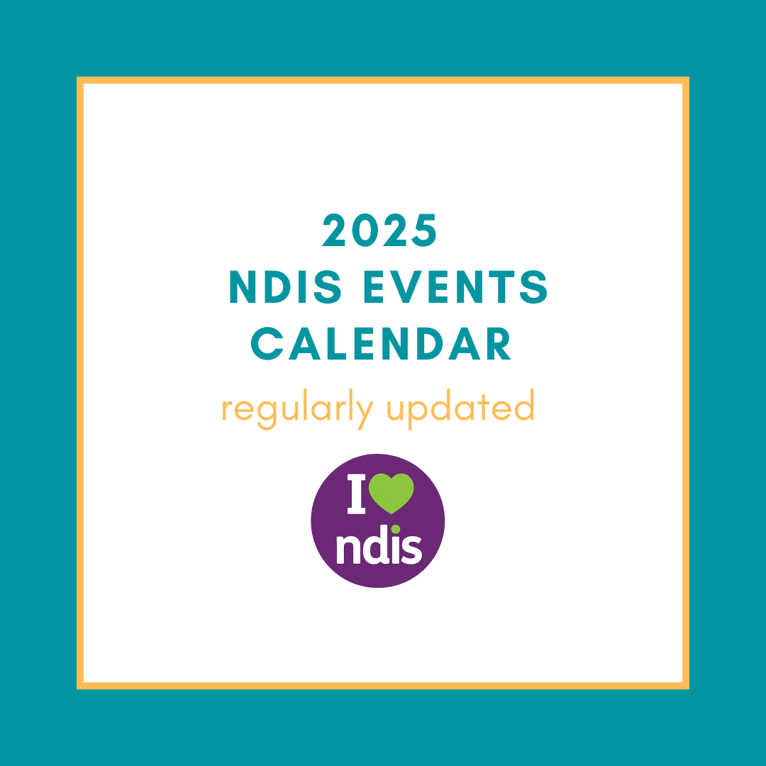 2025 NDIS Events Calendar