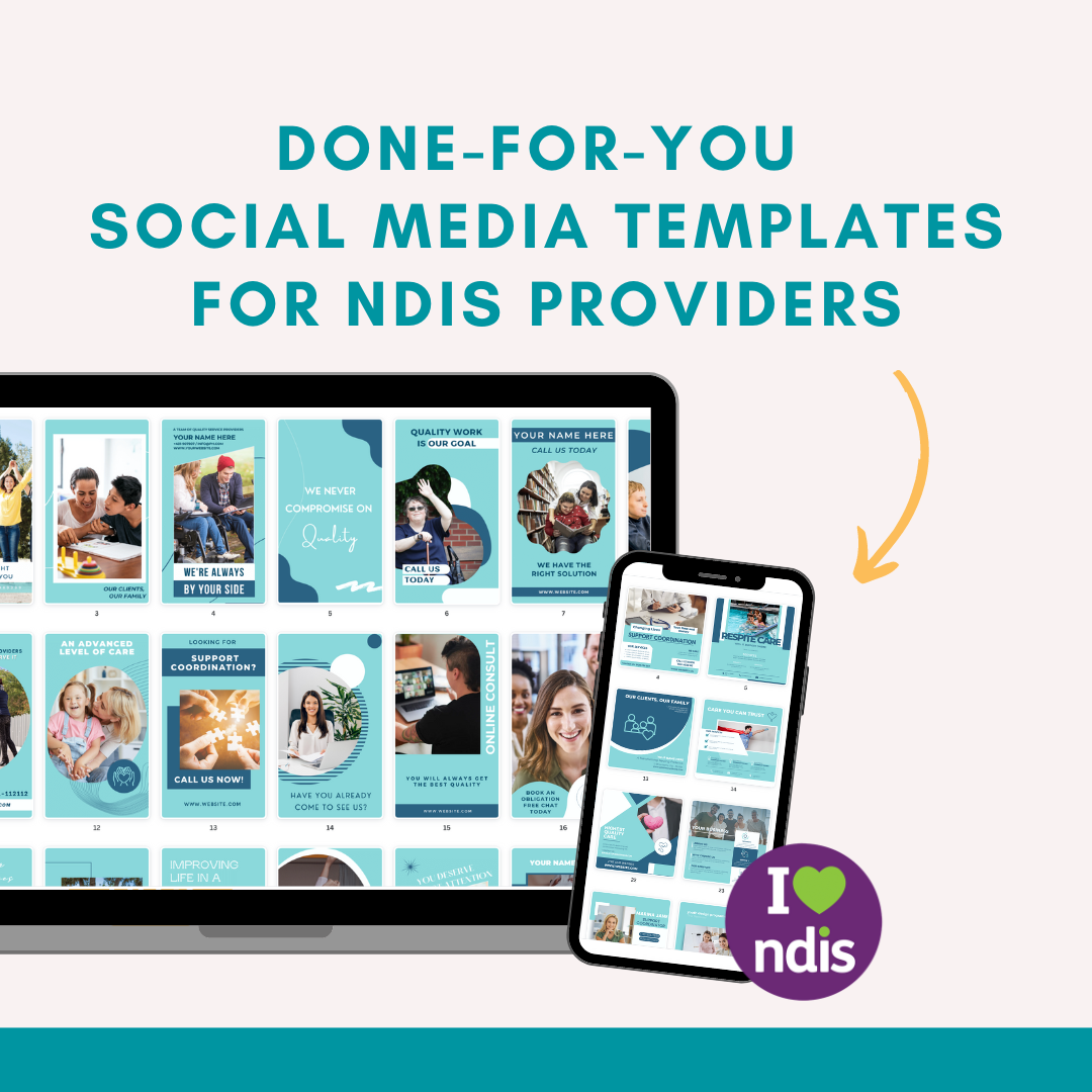 Done-For-You Social Media Templates For NDIS Providers